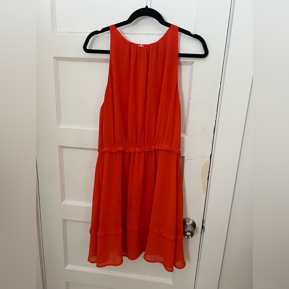 Orange hm dress